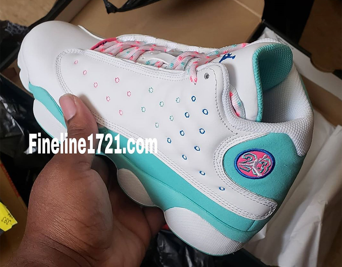 jordan 13 aurora green outfit