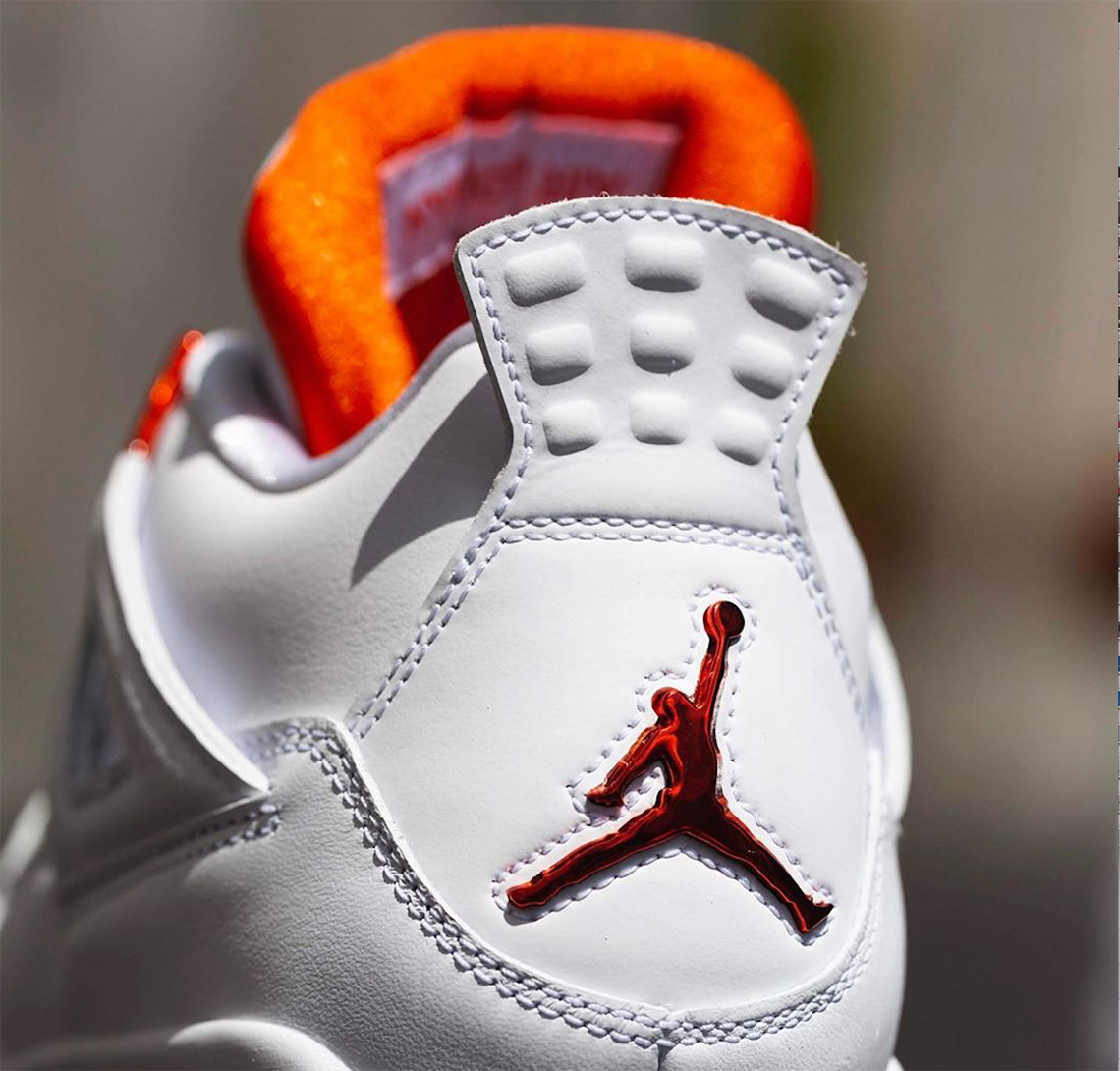 Air Jordan 4 Metallic Orange CT8527-118 | SneakerNews.com
