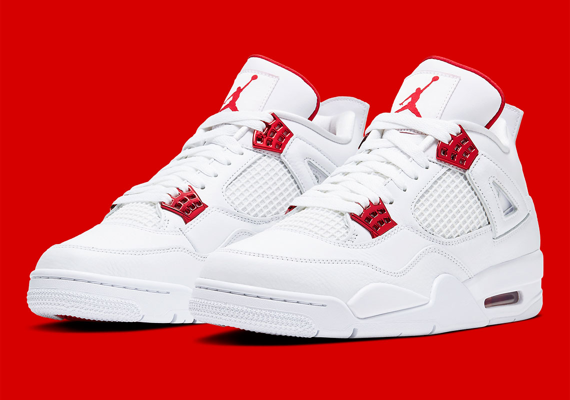 Air Jordan 4 White Metallic Red CT8527-112 | SneakerNews.com