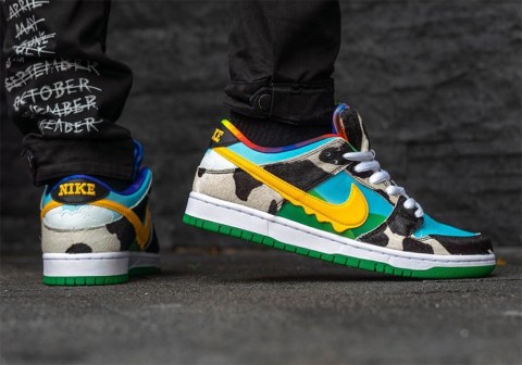 Ben and Jerry's Nike SB Chunk Dunky CU3244-100 | SneakerNews.com