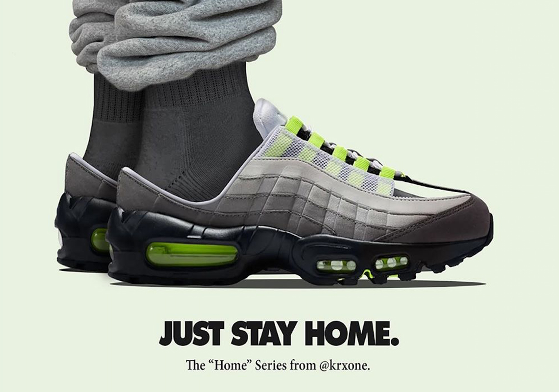 Just Stay Home Sneaker Art Series Aaron 