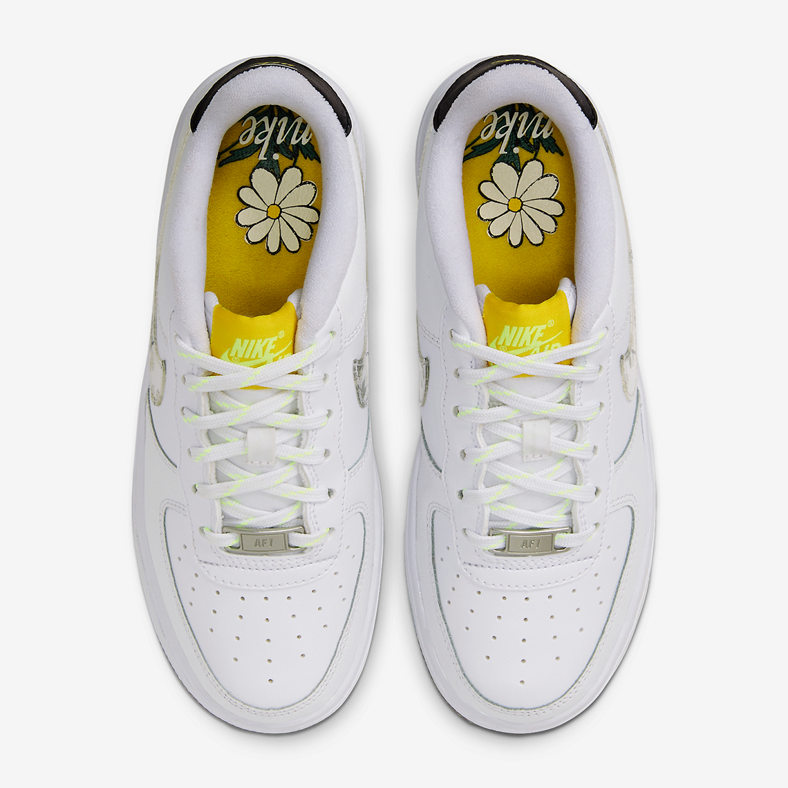 Nike Air Force 1 Low Daisy Gs Cw5859 100 4