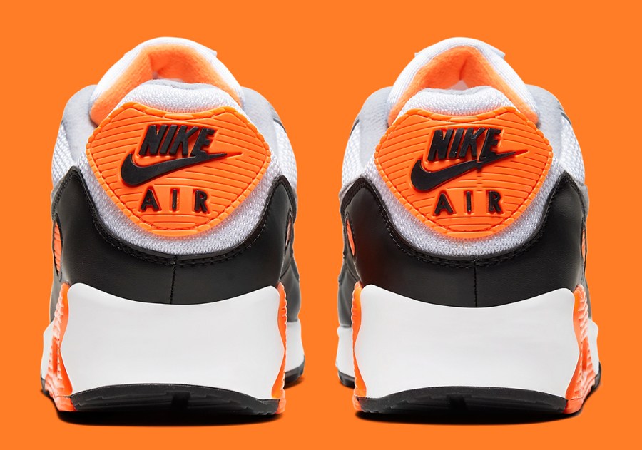 Nike Air Max 90 Orange White Black CW5458-101 | SneakerNews.com