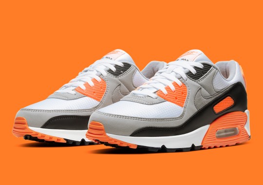 Nike’s Recrafted Air Max 90 OG Ushers In Orange To The Mix