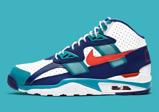 The Nike Air Trainer SC High Goes Classic Miami Dolphins