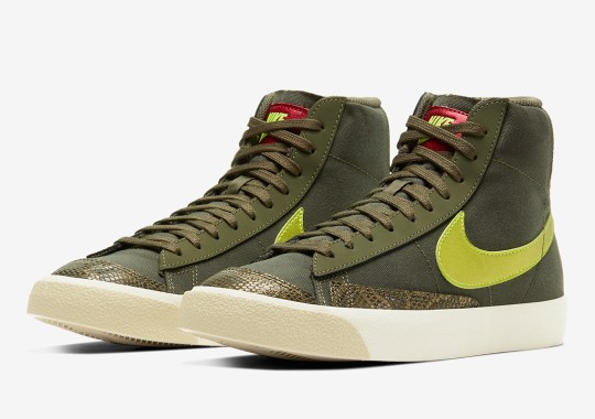 The Nike Blazer Mid ’77 Covered In Jungle Themes