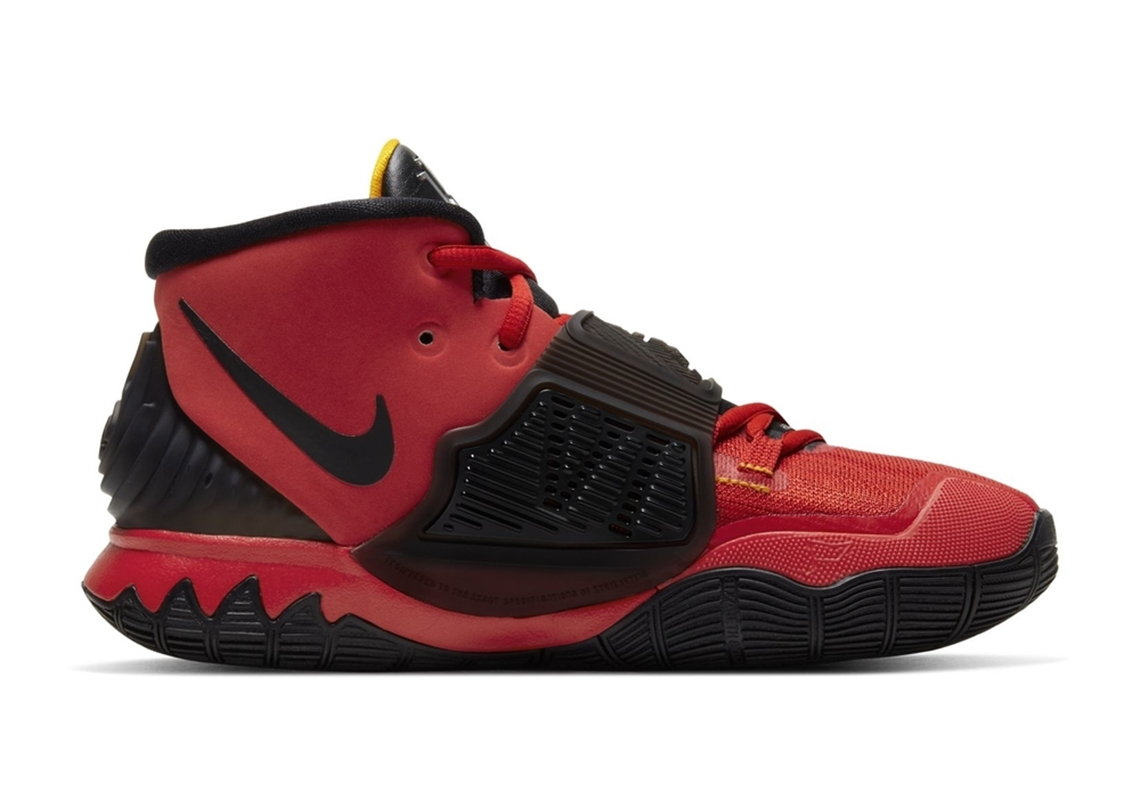 Nike Kyrie 6 Bruce Lee Red Gs 4