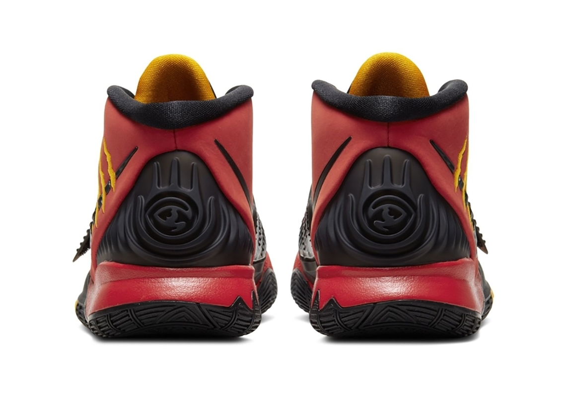 nike Kyrie powder 6 bruce lee red gs 9