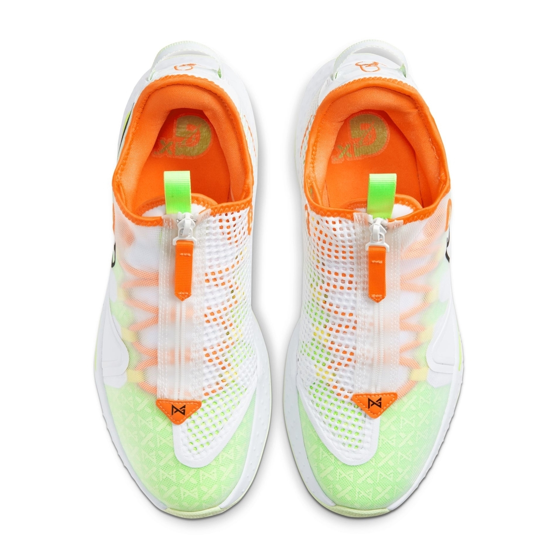 Nike Pg 4 Gatorate White Volt Orange 2