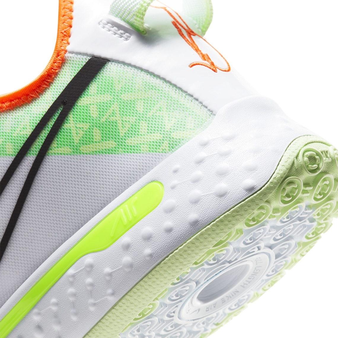 Nike Pg 4 Gatorate White Volt Orange 4