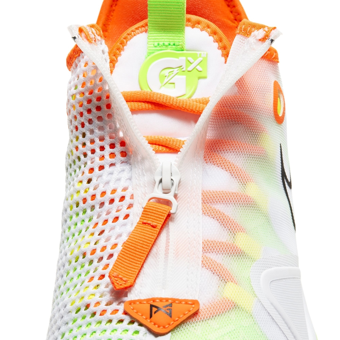 Nike Pg 4 Gatorate White Volt Orange 7