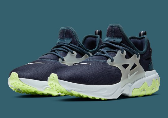 The Nike React Presto Emerges In A Seattle Seahawks Colors