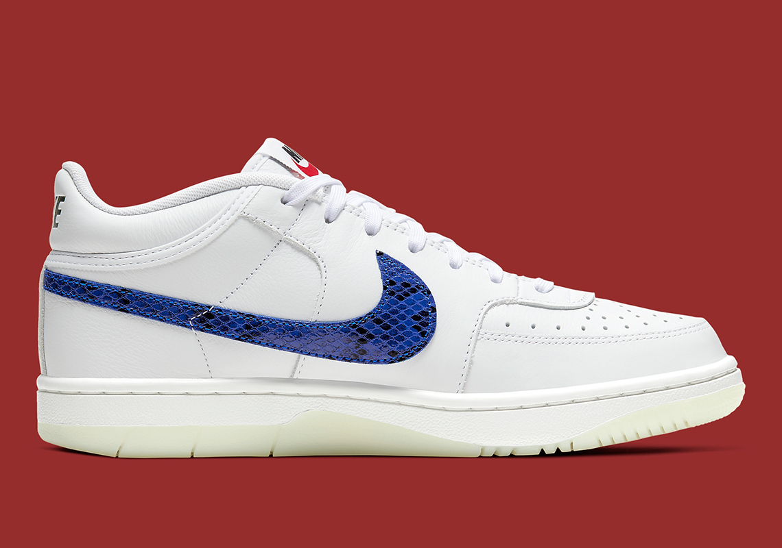 The Nike Sky Force 3/4 Returns With Red And Blue Snakeskin - SneakerNews.com