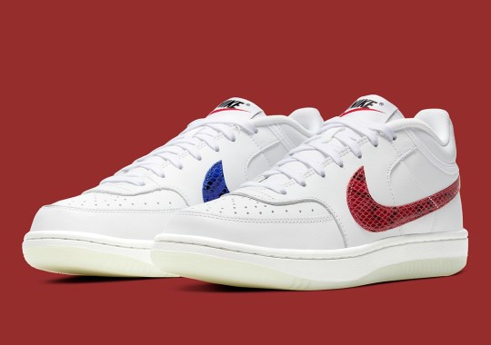 The Nike Sky Force 3/4 Returns With Red And Blue Snakeskin
