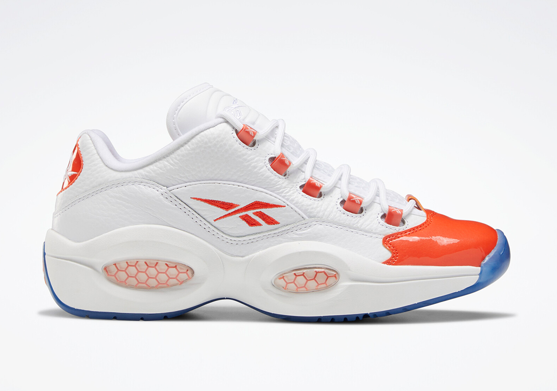 This Kids Reebok Question Low Gets A Patent Toe Makeover - Sneaker News