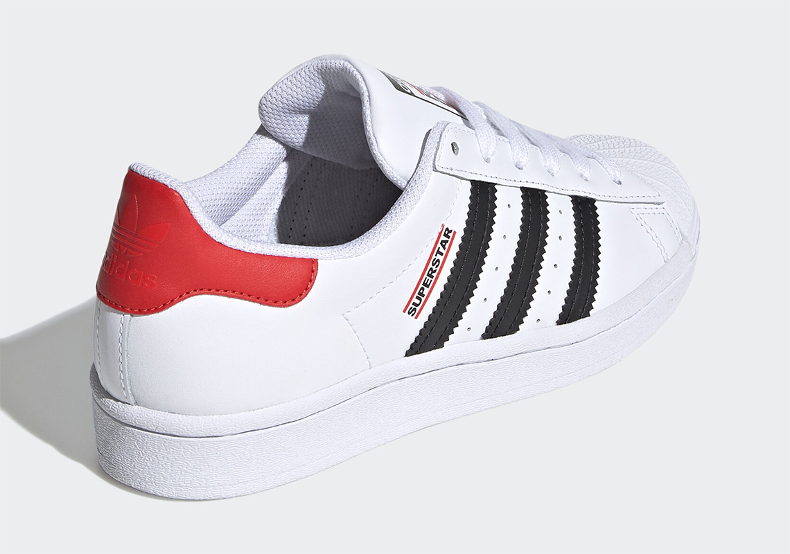 adidas superstar red