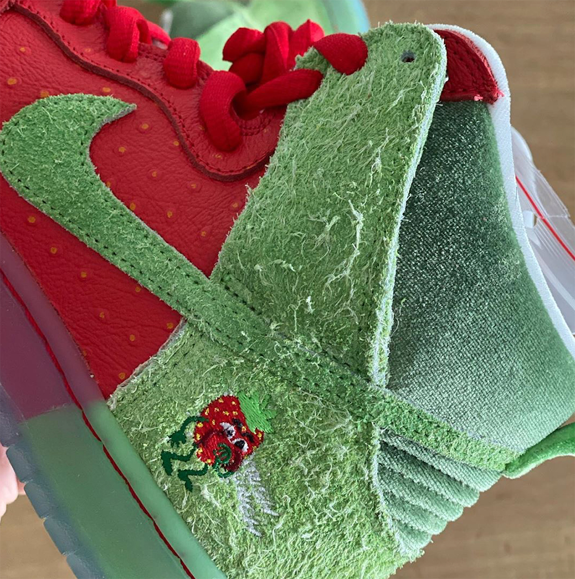 Nike SB Dunk High Strawberry Cough Release Info + Photos | SneakerNews.com