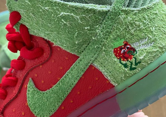 Detailed Look At The Nike SB Dunk High “Strawberry Cough”