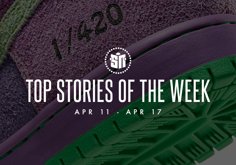 Twelve Can’t Miss Sneaker mockup Headlines from April 11th to April 17th