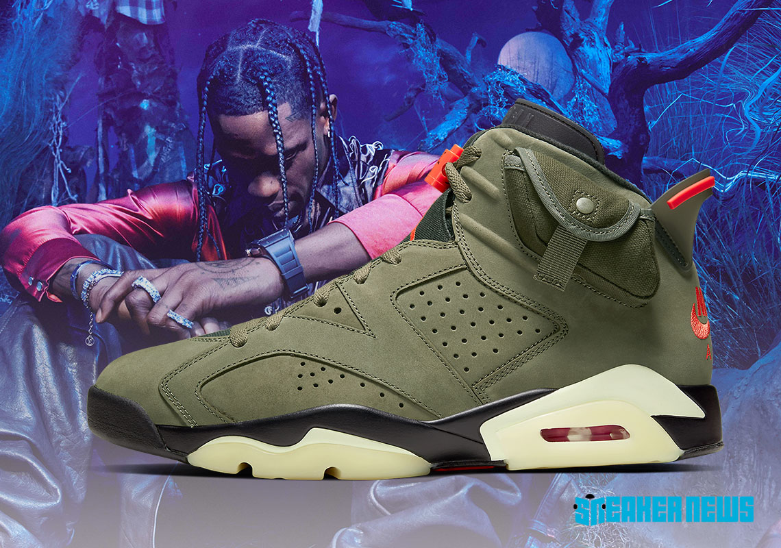 Travis Scott Jordan 6 Shoes