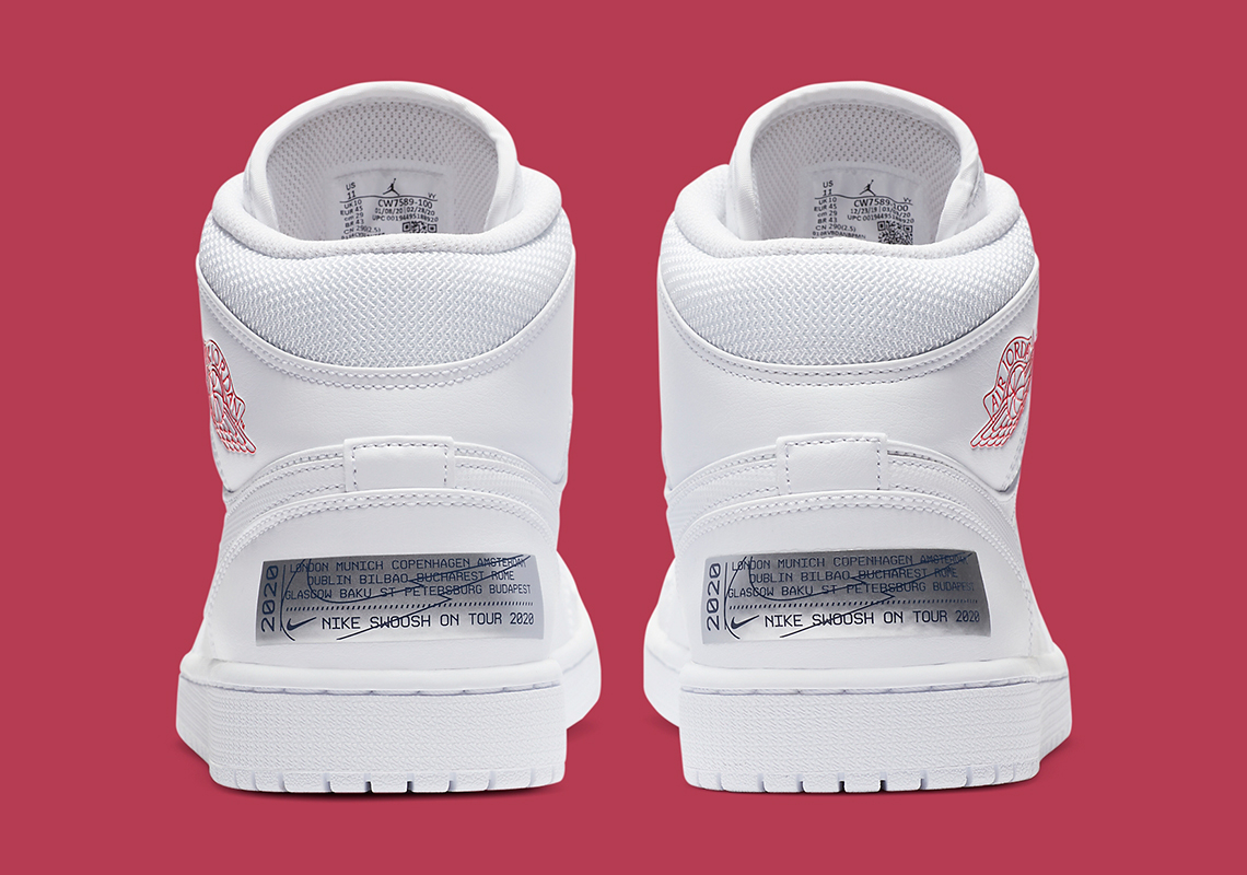 Air Jordan 1 Mid On Tour CW7589-100 Release Info | SneakerNews.com