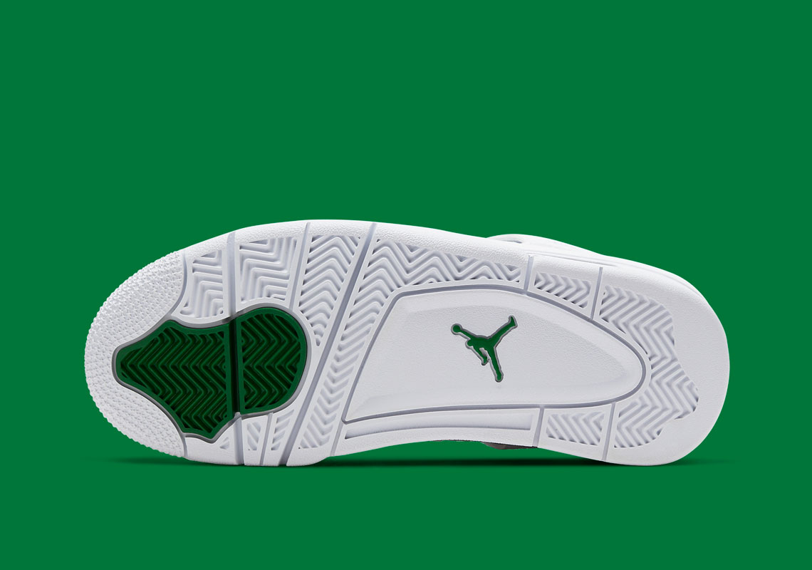 Air Jordan 4 Gs Metallic Green 408452 113 3