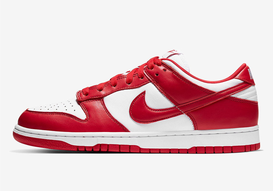 Nike Dunk Low University Red White 