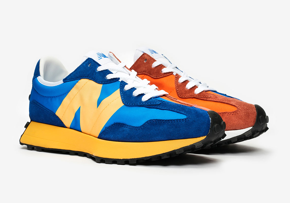 Viseira New Balance Logo Elástico Branco Orange Blue Release Date 8