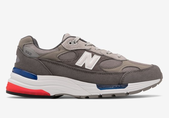 The New Balance 992 Hits A Dark Grey Colorway With USA Accents