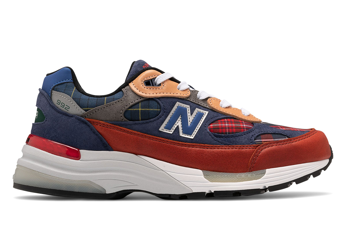 New Balance Adds Plaid Patchwork To The 992