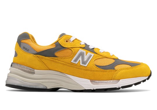 The New Balance 992 Delivers A Bright Yellow Colorway