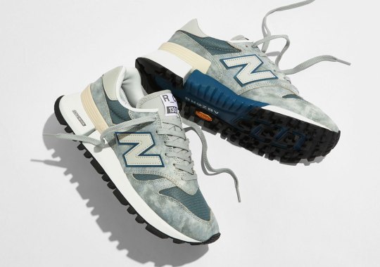 New Balance Tokyo Studio Delivers The R_C1300 In “Washed” Grey And Blue