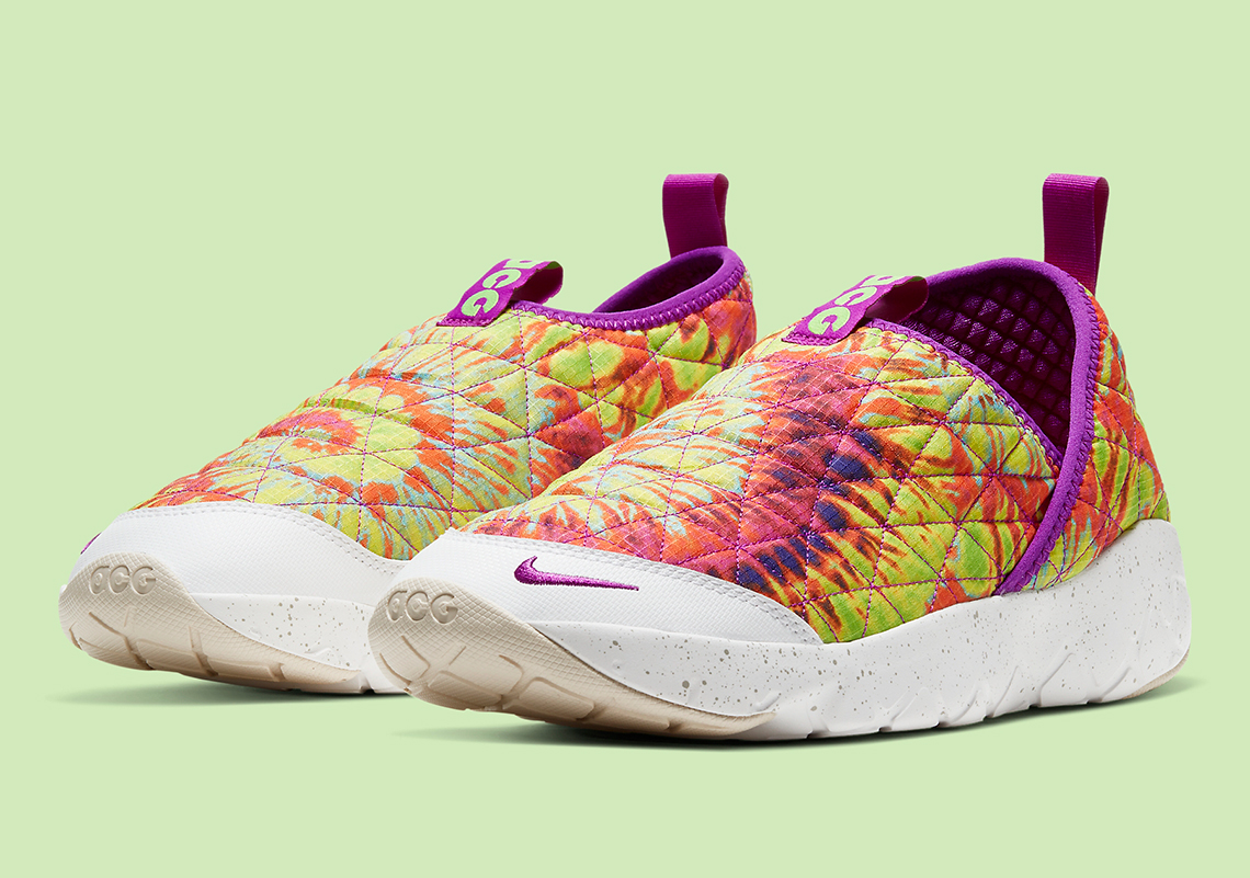 Tie-Dye Prints Dress Up The Nike ACG Moc 3.0 Right In Time For Summer