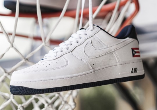 Nike To Bring Back The Air Force 1 “Puerto Rico” With White Swooshes And Navy Lining