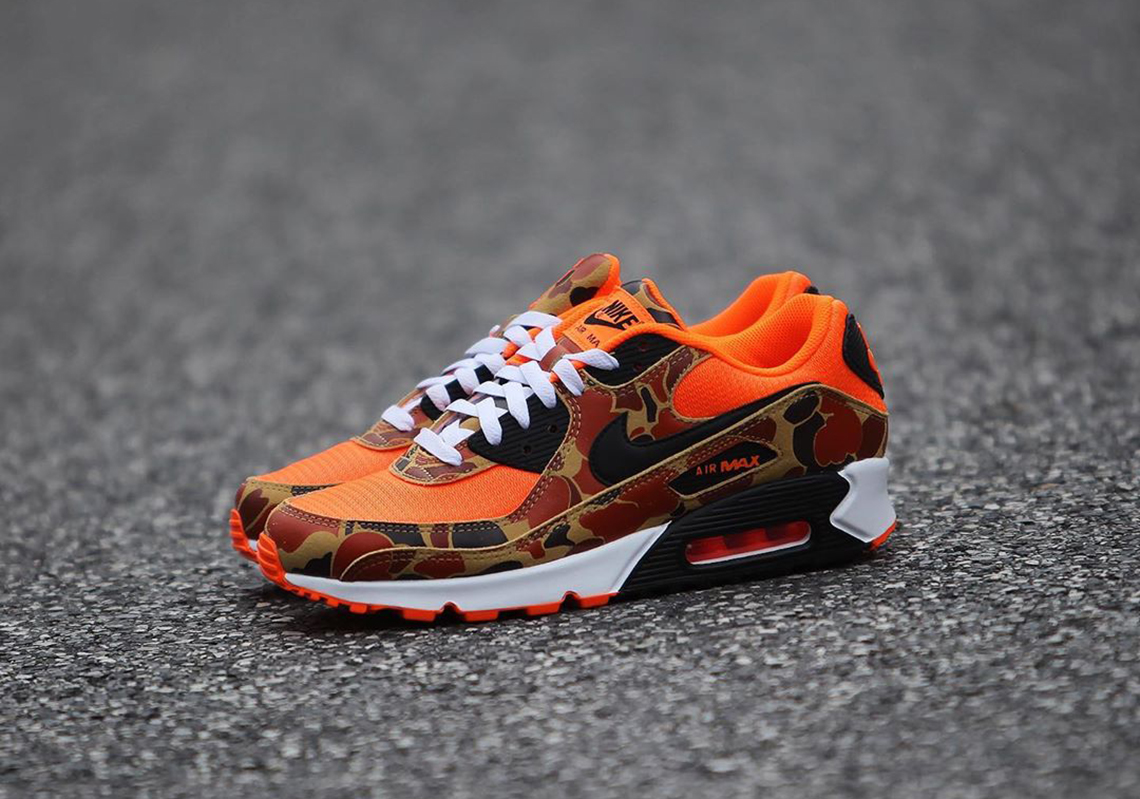 Nike Air Max 90 Duck Camo Orange 6