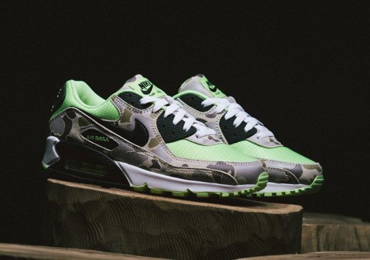 Where To Buy The Nike Air Max 90 “Green Duck Camo”