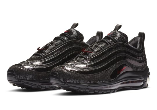 Nike Covers This Women’s Air Max 97 In Black Lace And Sequin