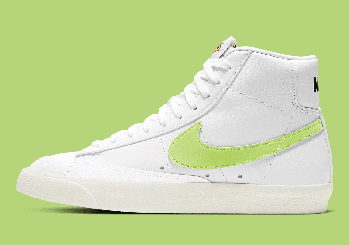This Nike Blazer Mid '77 Is Barely "Volt"