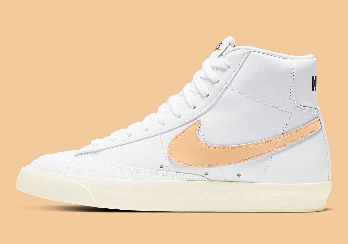 The Women's Nike Blazer Mid '77 Gets A Bright Atomic Pink Swoosh