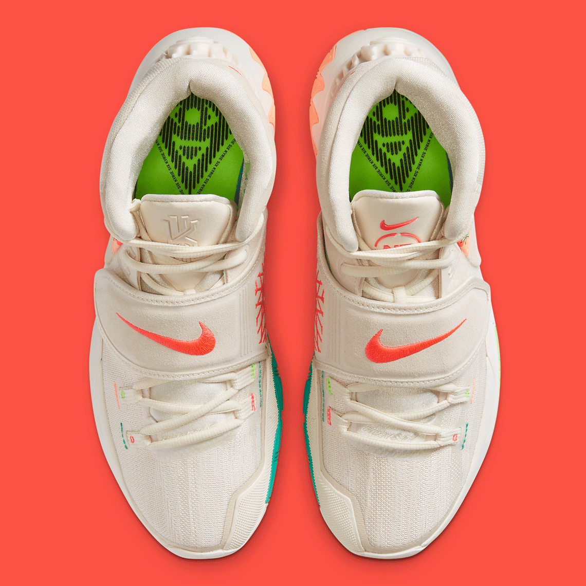 Nike Kyrie 6 '' Neon Graffiti '' Basketball Men Shoes