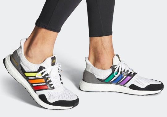 adidas Celebrates Pride Month With This Color-Striped Ultra Boost S&L