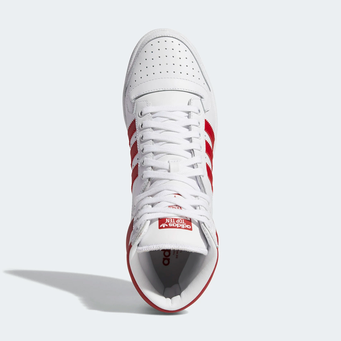 top ten adidas red and white
