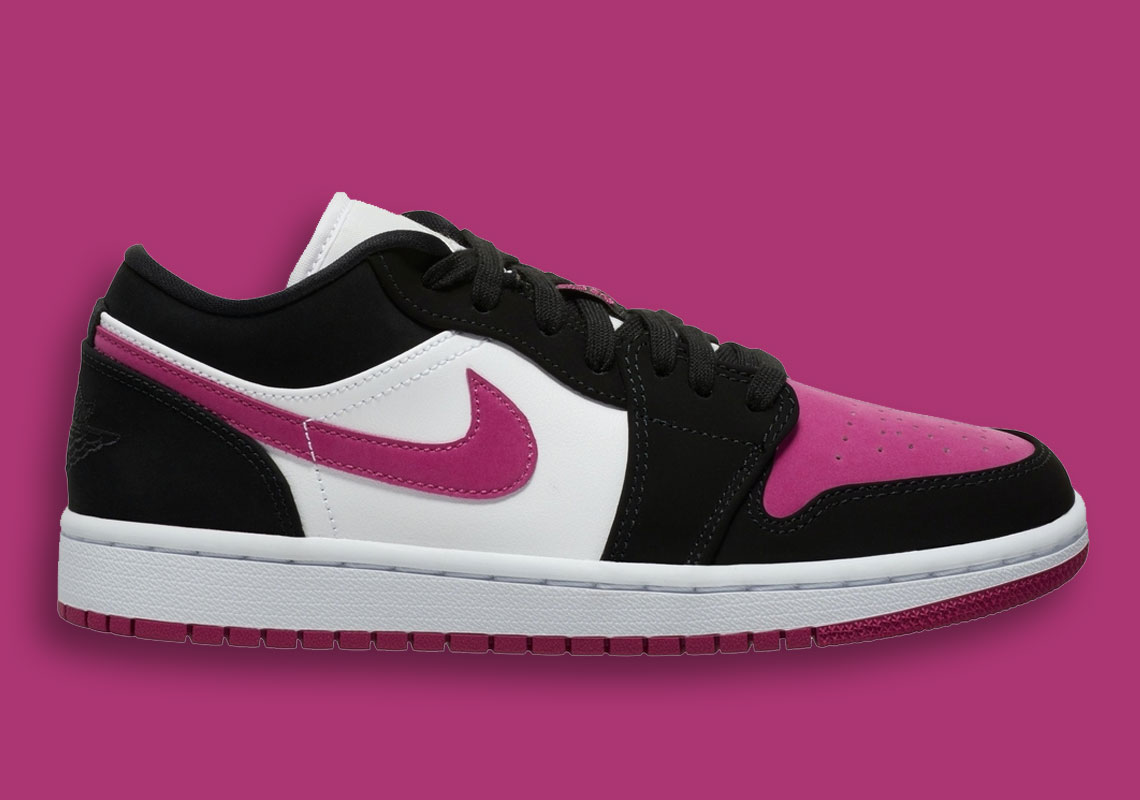 Air Jordan 1 Low &quot;Fuchsia Toe&quot; Coming Soon: First Look