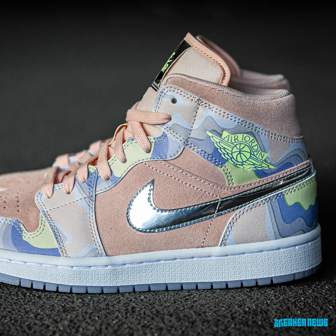 air force one pastel foot locker