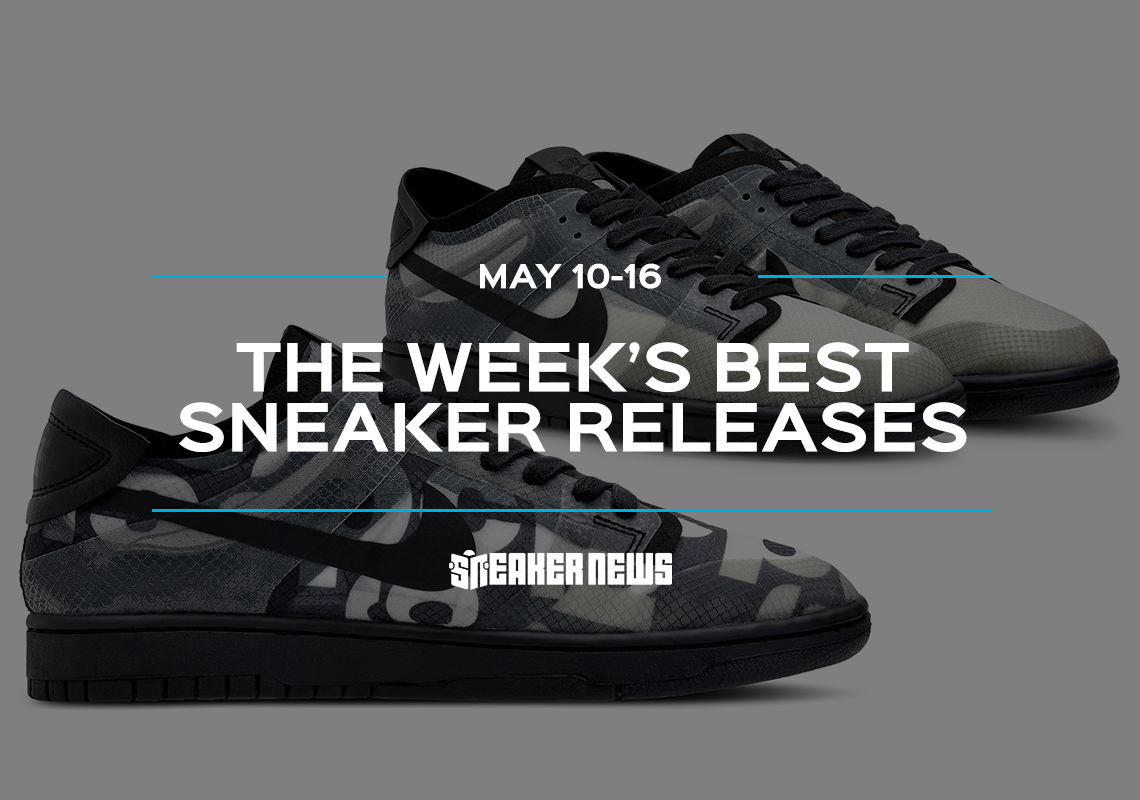 The CDG Dunks And adidas Yeezy 500 High “Tyrian” Lead This Week’s Best Sneaker Releases