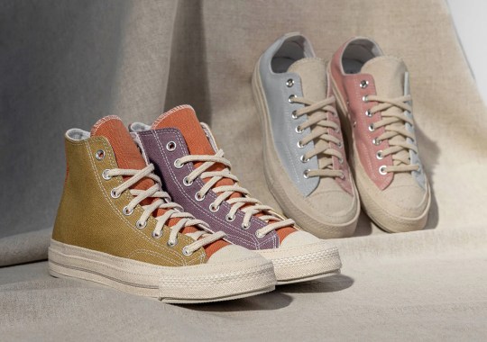 Converse Utilizes Recycled “Renew” Cotton On The Chuck 70 “Tri-Panel” Pack