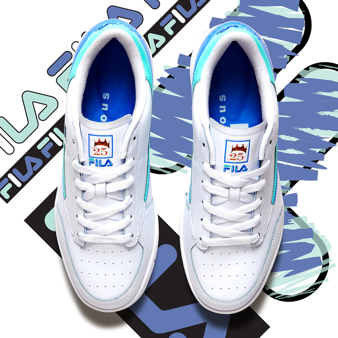 Biggie FILA Tennis 88 White Blue Release Date | SneakerNews.com