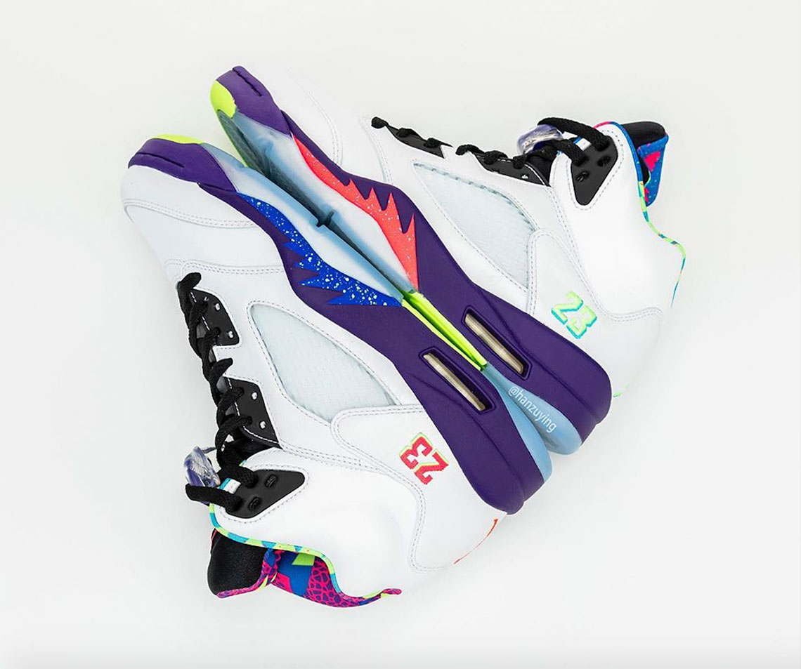 bel air jordans 5 2020