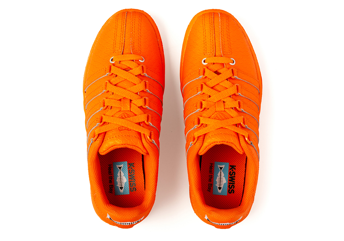 k swiss orange shoes