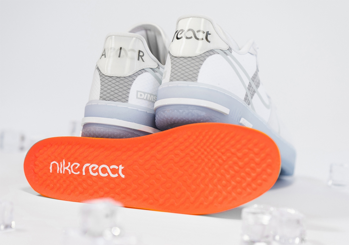 Nike Air Force 1 React Ice CQ8879-100 | SneakerNews.com
